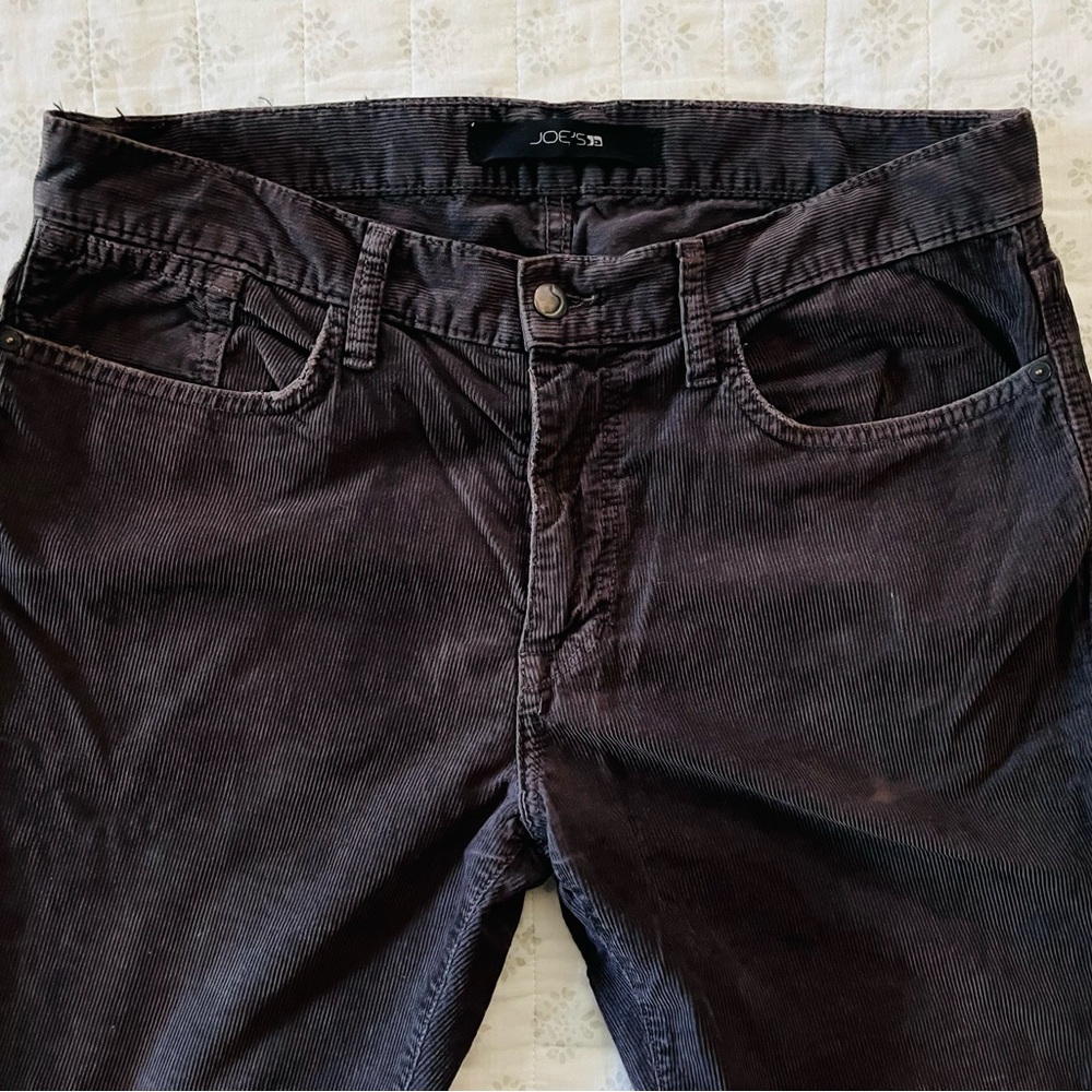 Joe’s brown corduroy pants size 34